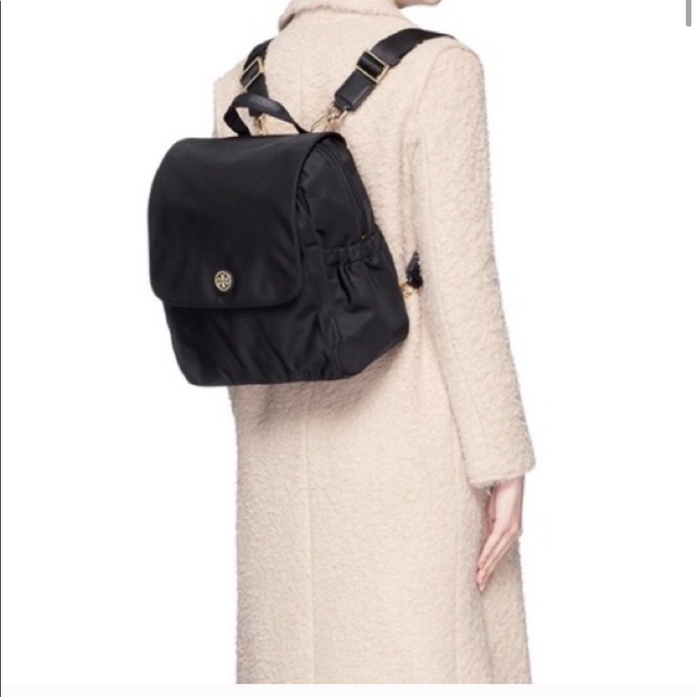Nylon Tory Burch travel/diaper backpack